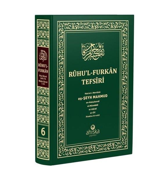 Mahmud Ustaosmanoğluİslami KitaplarRuhu'l-Furkan Tefsiri 6. Cilt - Orta Boy