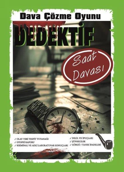KolektifPolisiye Romanlar & Cinayet RomanlarıSaat Davası - Dedektif Dava Çözme Oyunu