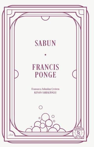Francis PongeDünya ŞiiriSabun