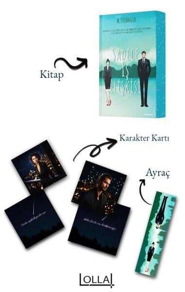 M. StrangerAşk Kitapları & Aşk RomanlarıSadece İş İlişkisi - Ayraç ve Karakter Kartı Hediyeli