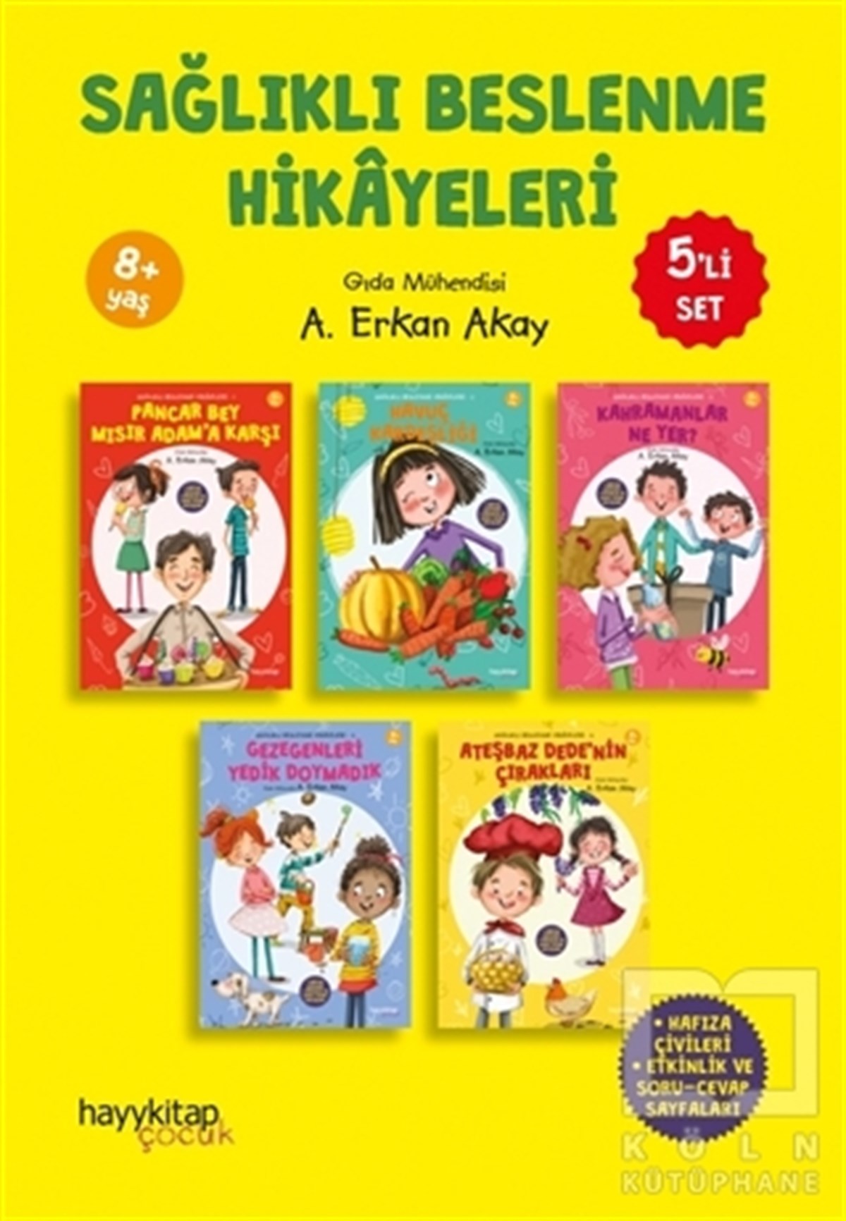 Sağlıklı Beslenme Hikayeleri (5 Kitap Takım)