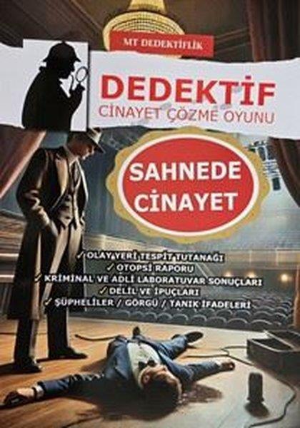 KolektifPolisiye Romanlar & Cinayet RomanlarıSahnede Cinayet - Dedektif Cinayet Çözme Oyunu