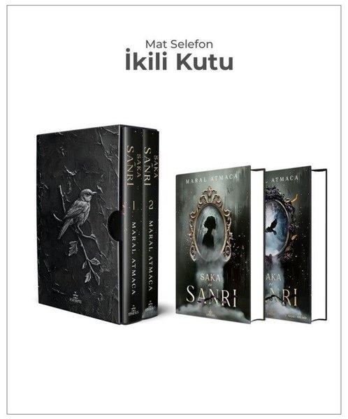 Maral AtmacaTürk RomaniSaka ve Sanrı 2 Seti - 2 Kitap Takım - Kutulu