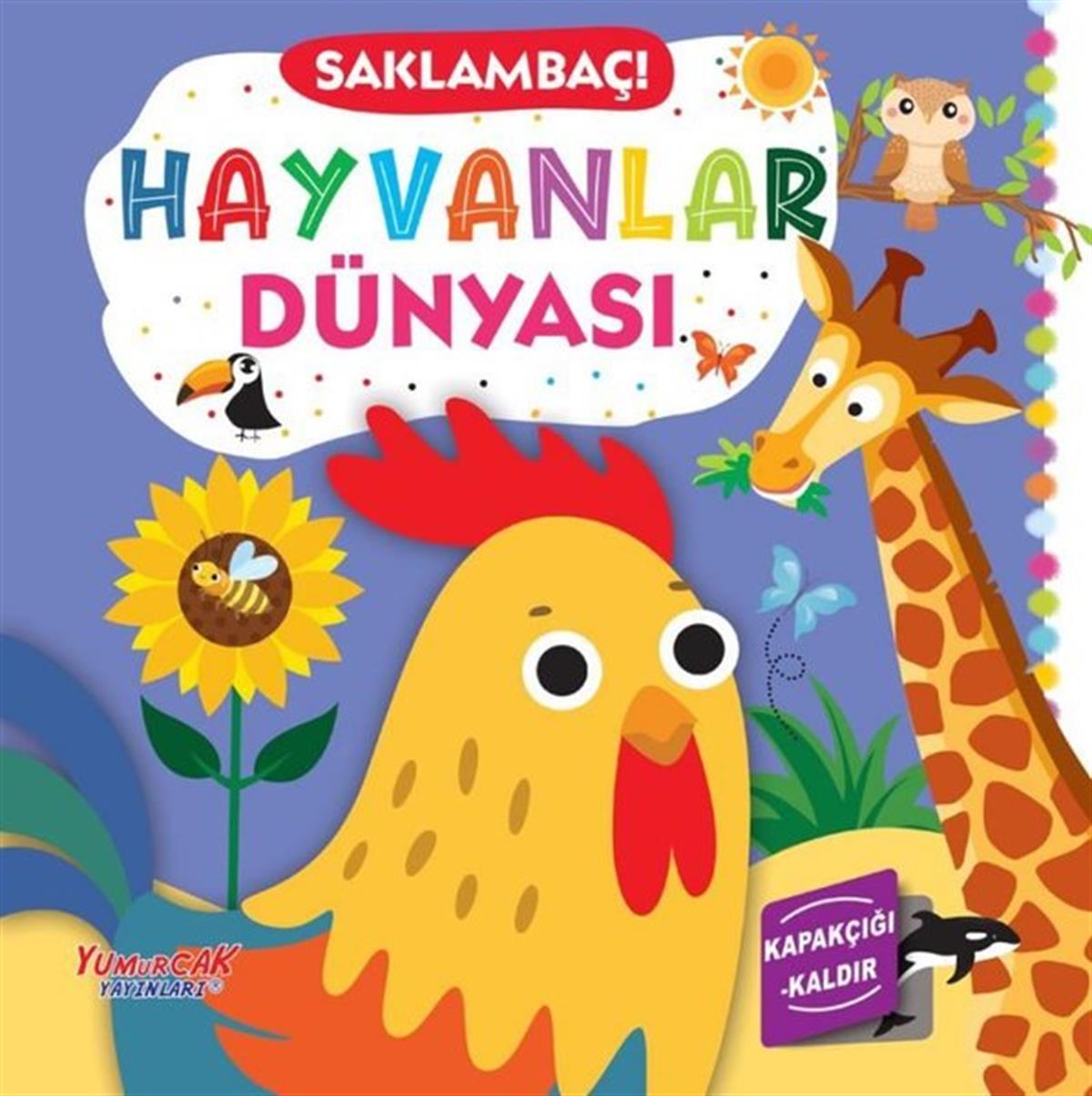 KolektifEgitim Etkinlik KitaplariSaklambaç! Hayvanlar Dünyası