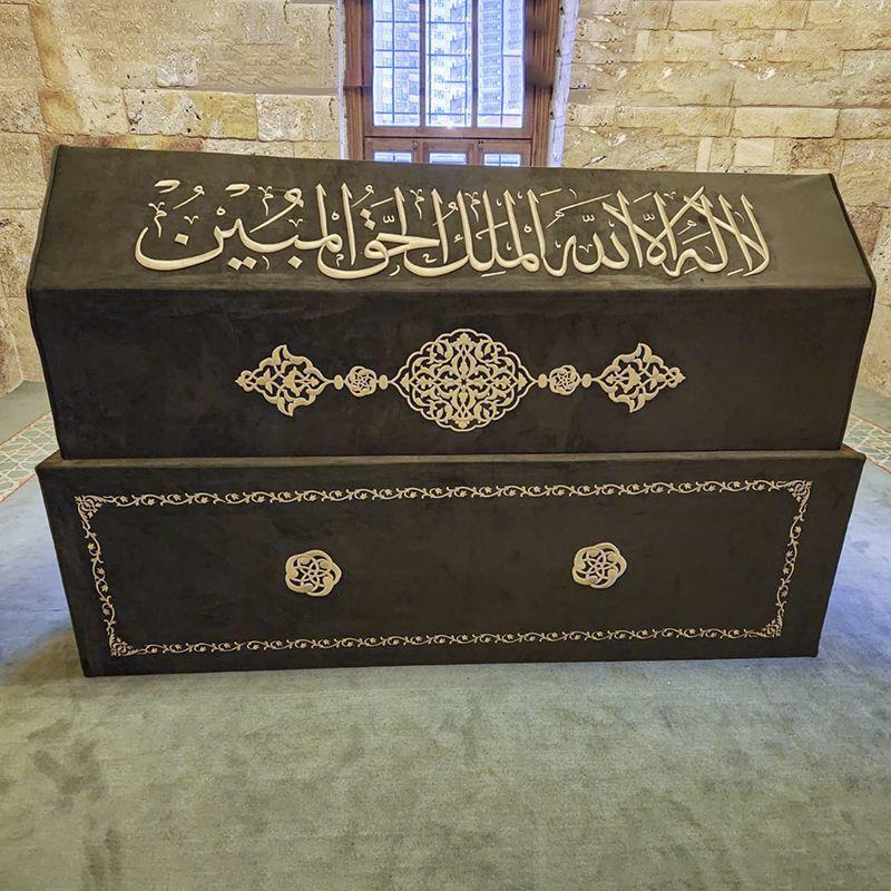 Sanduka Turbe Tabut Örtüsü & Puşide ( Özel Ölçü Yapılmaktadır.) Kırşehir Cacabey Medresesi