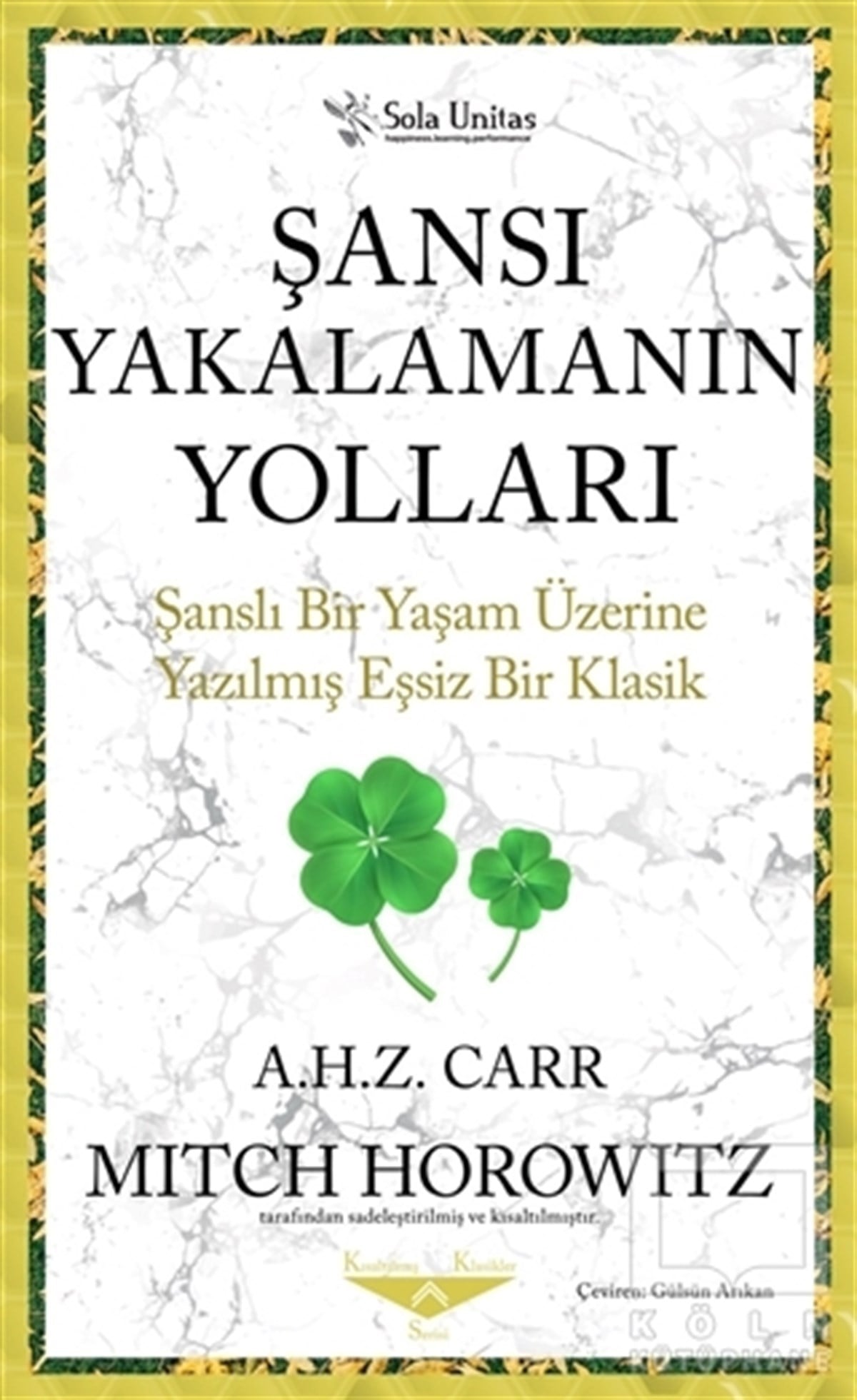 Albert H. Z. CarrBücher zur persönlichen EntwicklungŞansı Yakalamanın Yolları