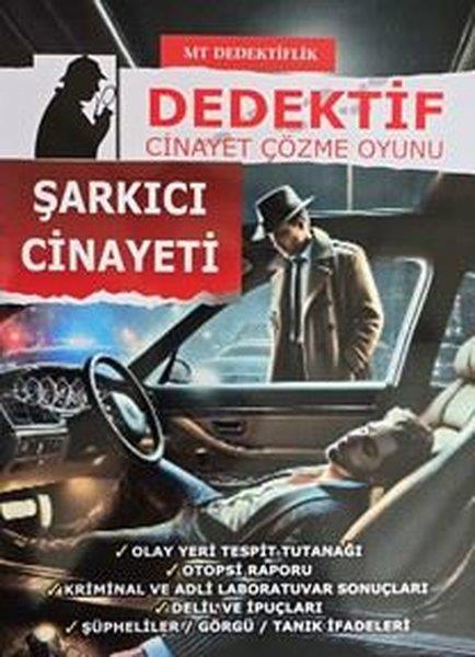 KolektifPolisiye Romanlar & Cinayet RomanlarıŞarkıcı Cinayeti - Dedektif Cinayet Çözme Oyunu