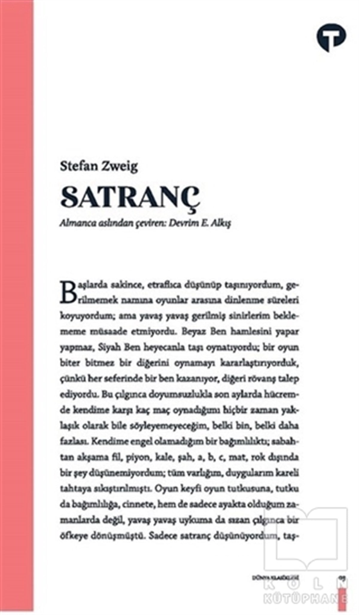 Stefan ZweigKlasiklerSatranç