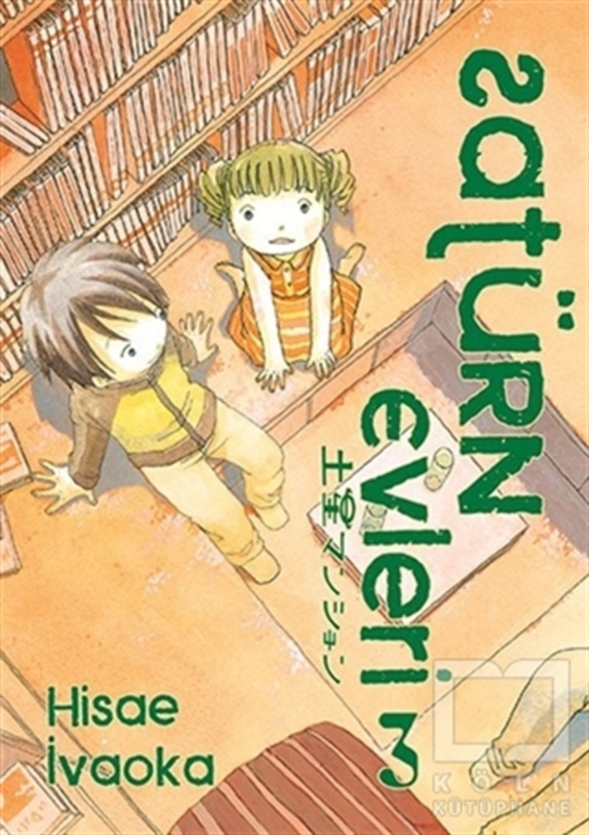 Hisae İvaokaÇizgi RomanlarSatürn Evleri 3. Cilt