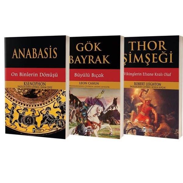 KsenophonMitoloji EfsaneSavaşın Üç Yüzü Seti - 3 Kitap Takım