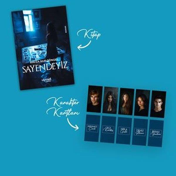 Ravza Nur DöngelTürk RomaniSayendeyiz - Karakter Kartları Hediyeli