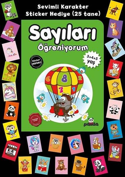Afife ÇorukEgitim Etkinlik KitaplariSayıları Öğreniyorum - Stickerlı 3+4+5 Yaş