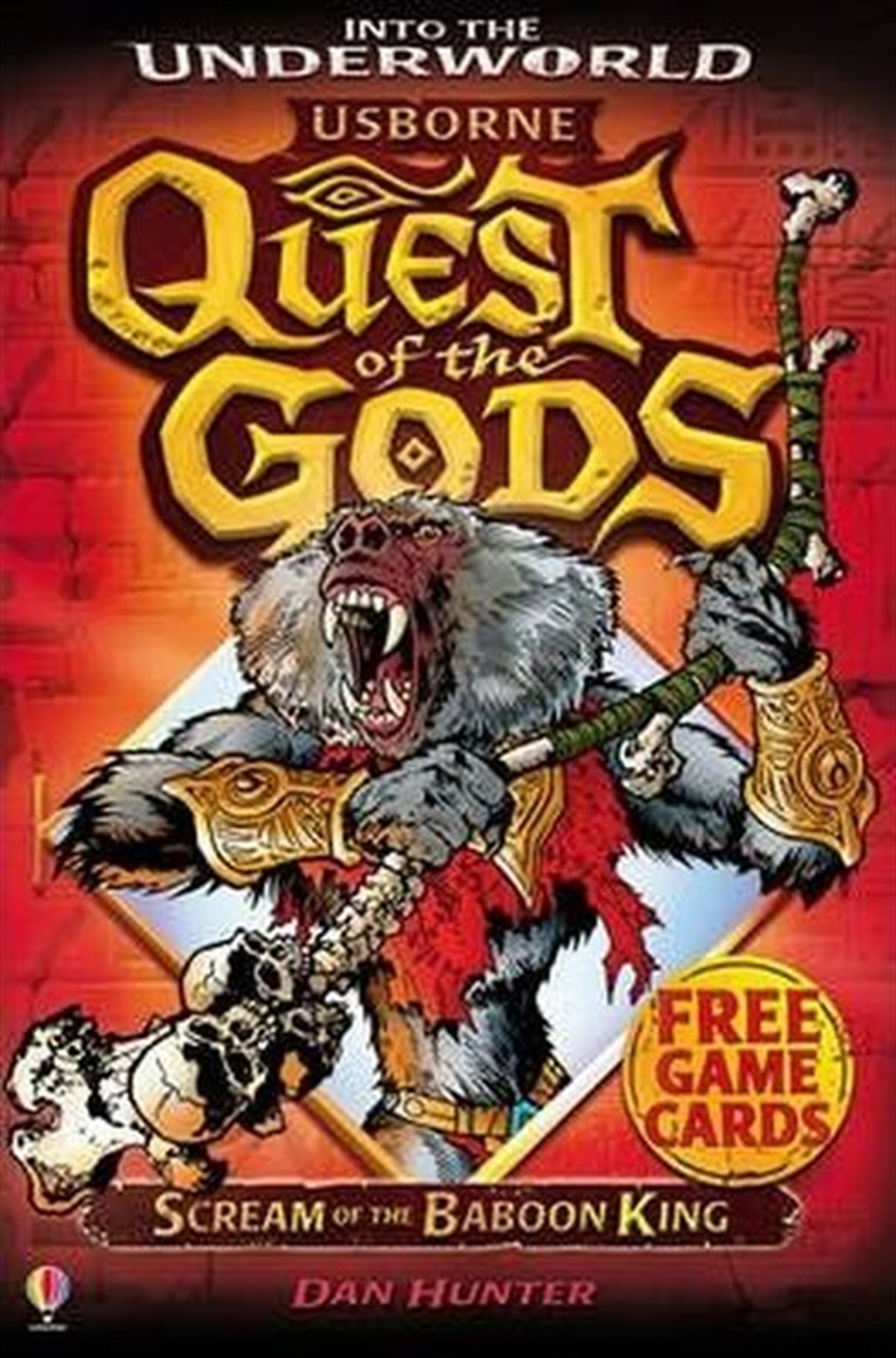 Dan HunterChildrenScream of the Baboon King (Quest of the Gods)