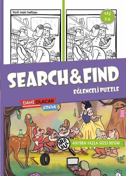 KolektifEtkinlik KitaplarıSearch&Find Eğlenceli Puzzle 5 - 6 Yaş - 400'den Fazla Gizli Resim