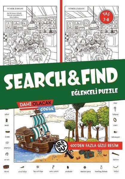 KolektifEtkinlik KitaplarıSearch&Find Eğlenceli Puzzle 7 - 8 Yaş - 400'den Fazla Gizli Resim