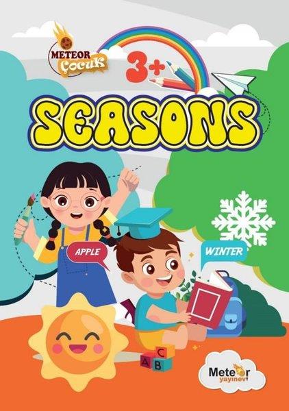 Umut ÖzBoyama KitaplarıSeasons Mevsimler Türkçe - İngilizce Boyama Kitabı 3+ Yaş
