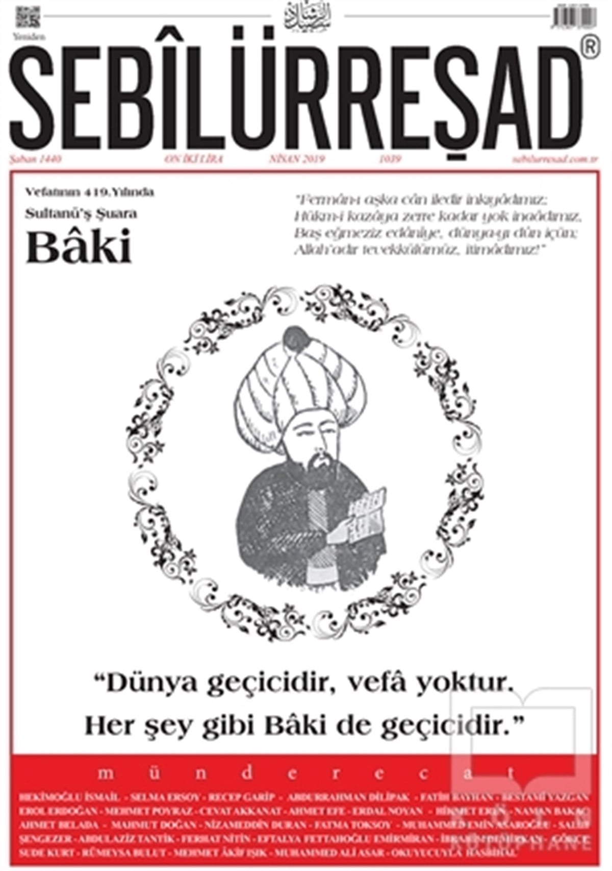 KolektifTarihSebilürreşad Dergisi Sayı: 1039 Nisan 2019