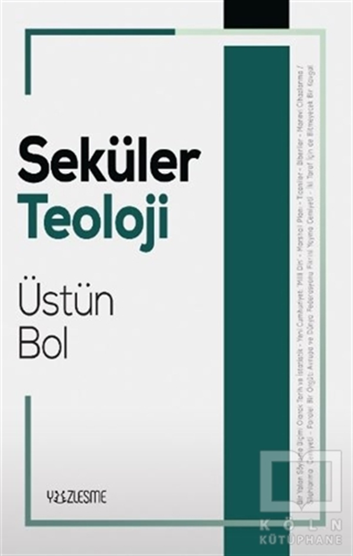 Üstün BolDiğerSeküler Teoloji
