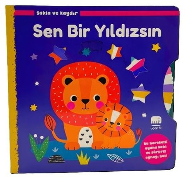 KolektifSesli Görüntülü Çocuk KitaplariSen Bir Yıldızsın - Sakla ve Kaydır