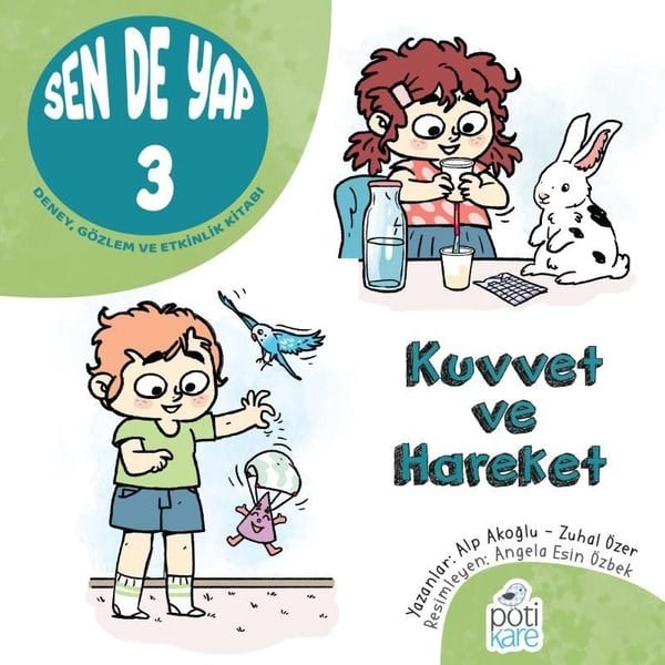 Alp AkoğluEtkinlik KitaplarıSen de Yap 3 - Kuvvet ve Hareket