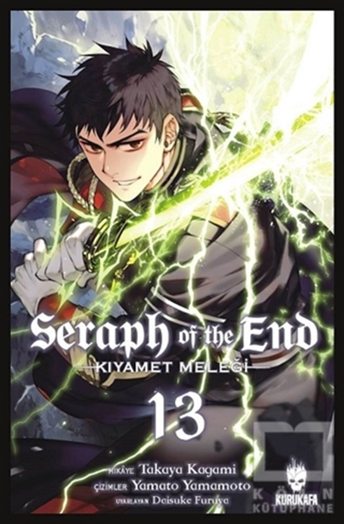 Takaya KagamiÇizgi RomanSeraph of the End - Kıyamet Meleği 13