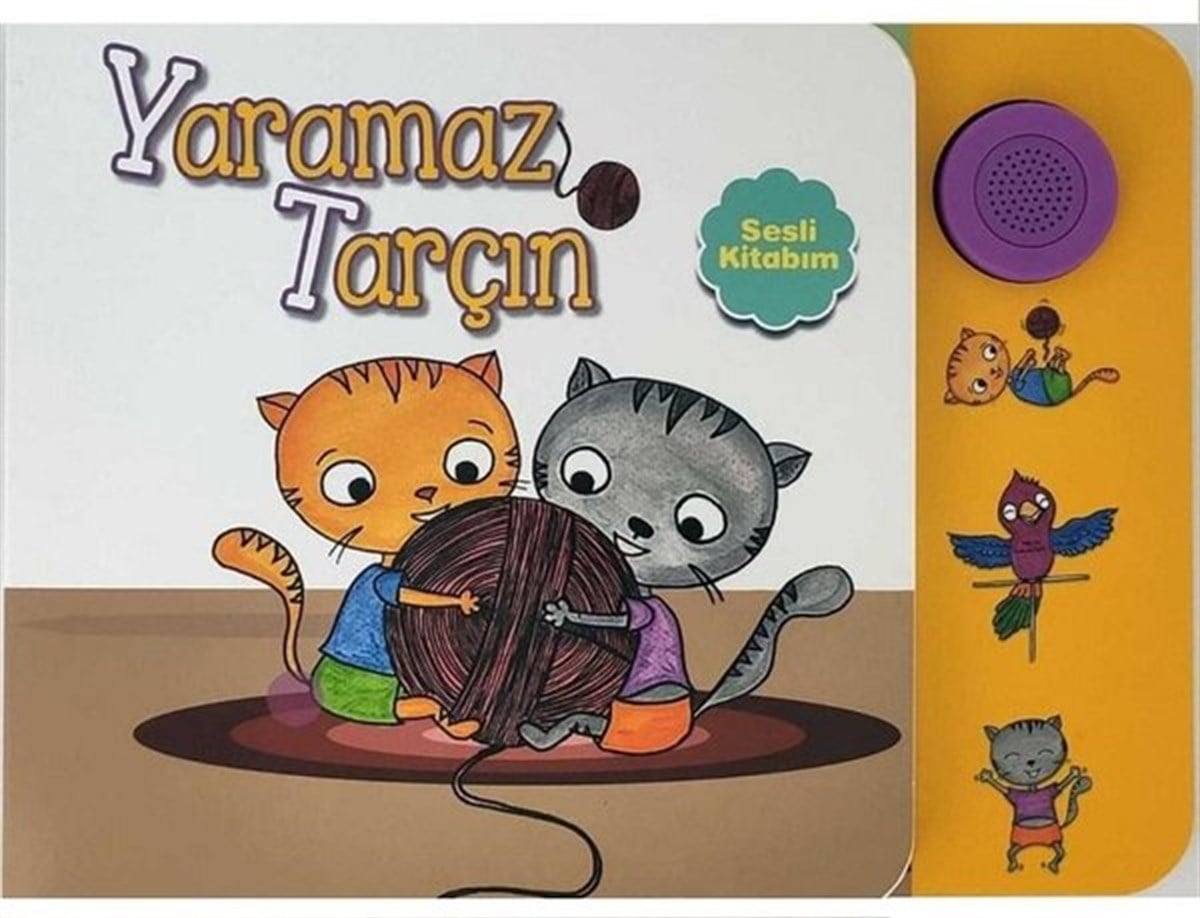 Ayça AtçıOkul Öncesi Etkinlik KitaplarıSesli Kitabım - Yaramaz Tarçın