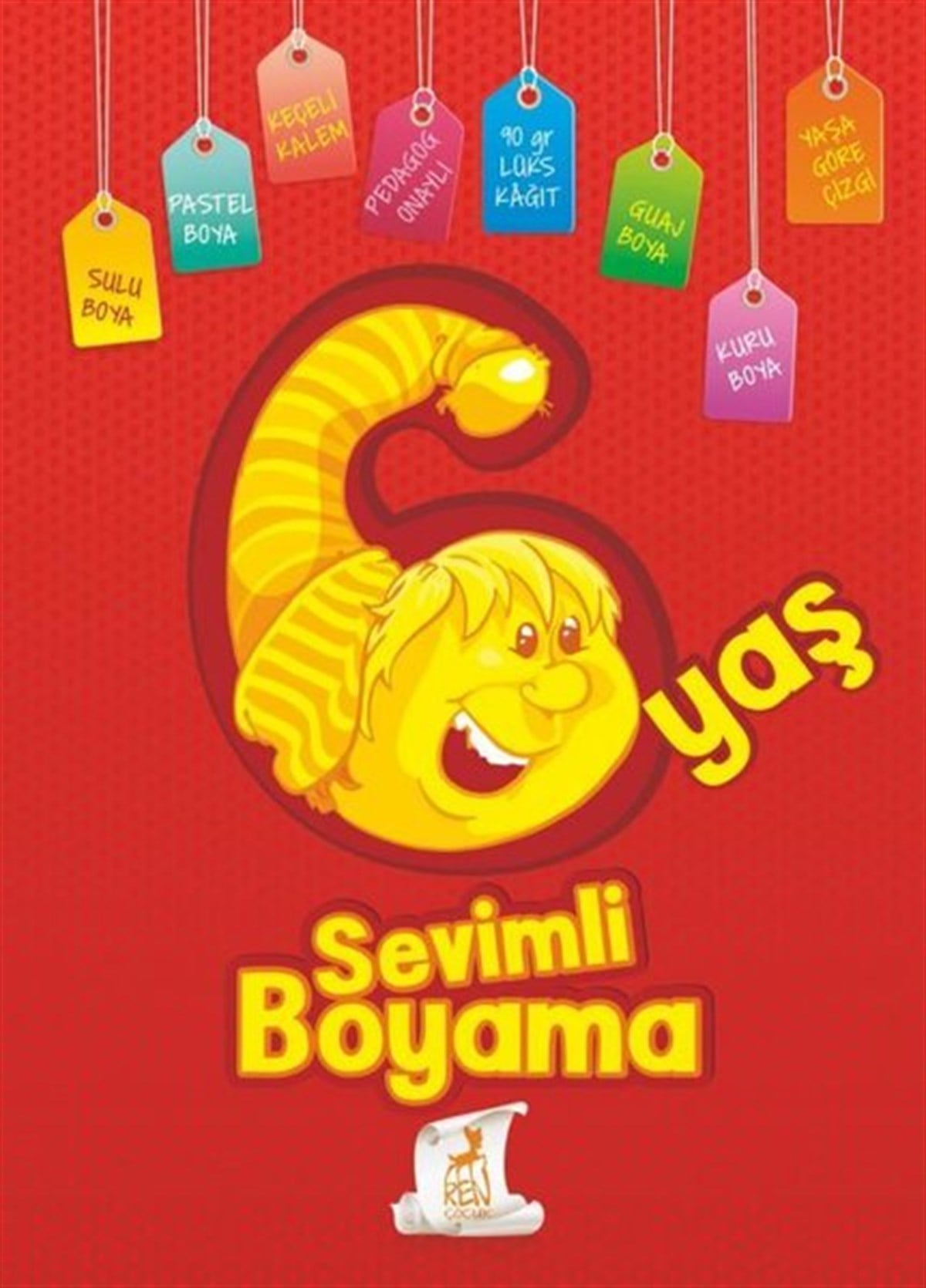 KolektifBoyama KitaplarıSevimli Boyama 6 Yaş