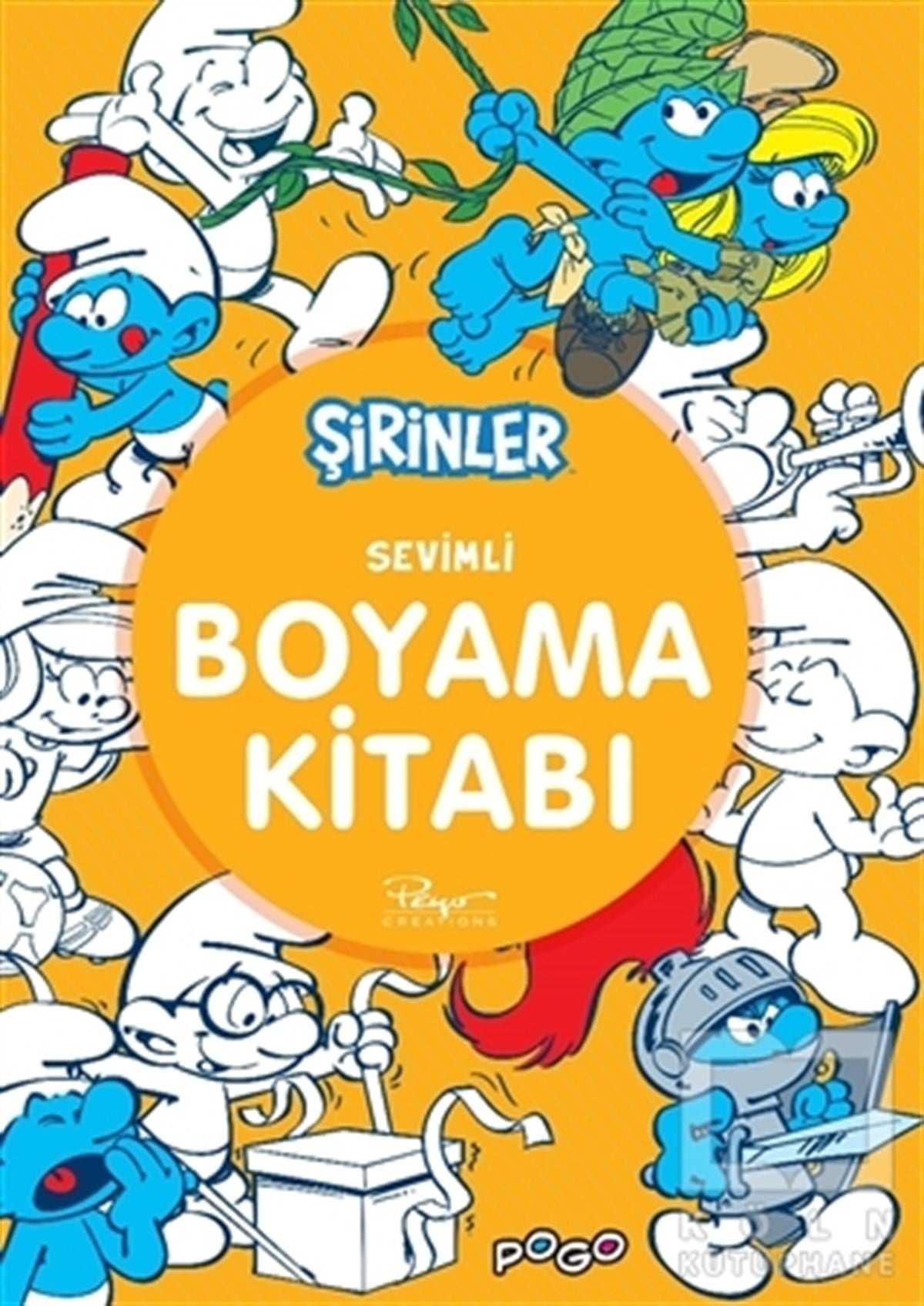 KolektifBoyama KitaplarıSevimli Boyama Kitabı - Şirinler