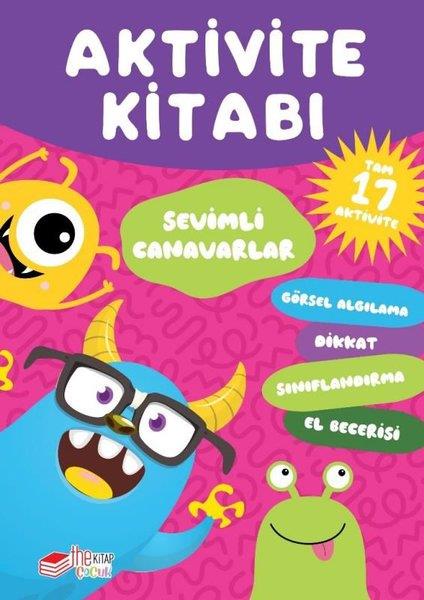 KolektifEgitim Etkinlik KitaplariSevimli Canavarlar - Aktivite Kitabı - Tam 17 Aktivite
