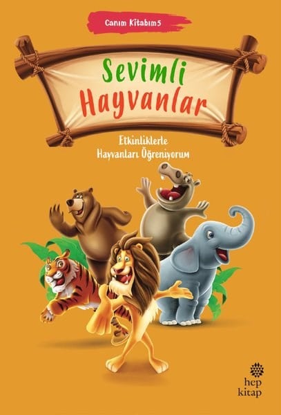 KolektifEgitim Etkinlik KitaplariSevimli Hayvanlar - Canım Kitabım 5 - Etkinliklerle Hayvanları Öğreniyorum