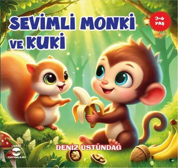 Deniz ÜstündağEgitim Etkinlik KitaplariSevimli Monki ve Kuki