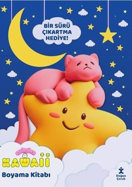 KolektifEgitim Etkinlik KitaplariSevimliler Kawaii Boyama Kitabı - Tatlı Rüyalar - Bir Sürü Çıkartma Hediye!