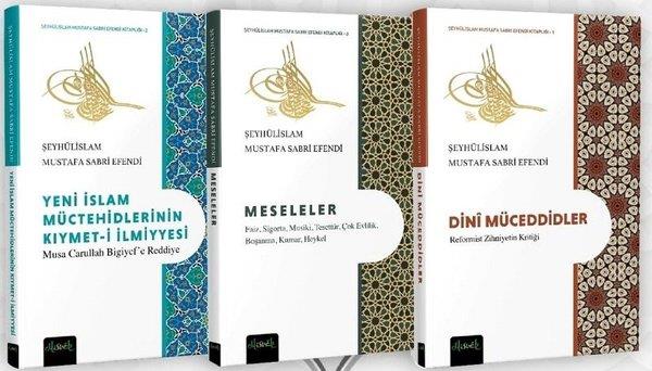 Şeyhülislam Mustafa Sabri Efendiİslami KitaplarŞeyhülislam Mustafa Sabri Efendi Seti - 2 Kitap Takım