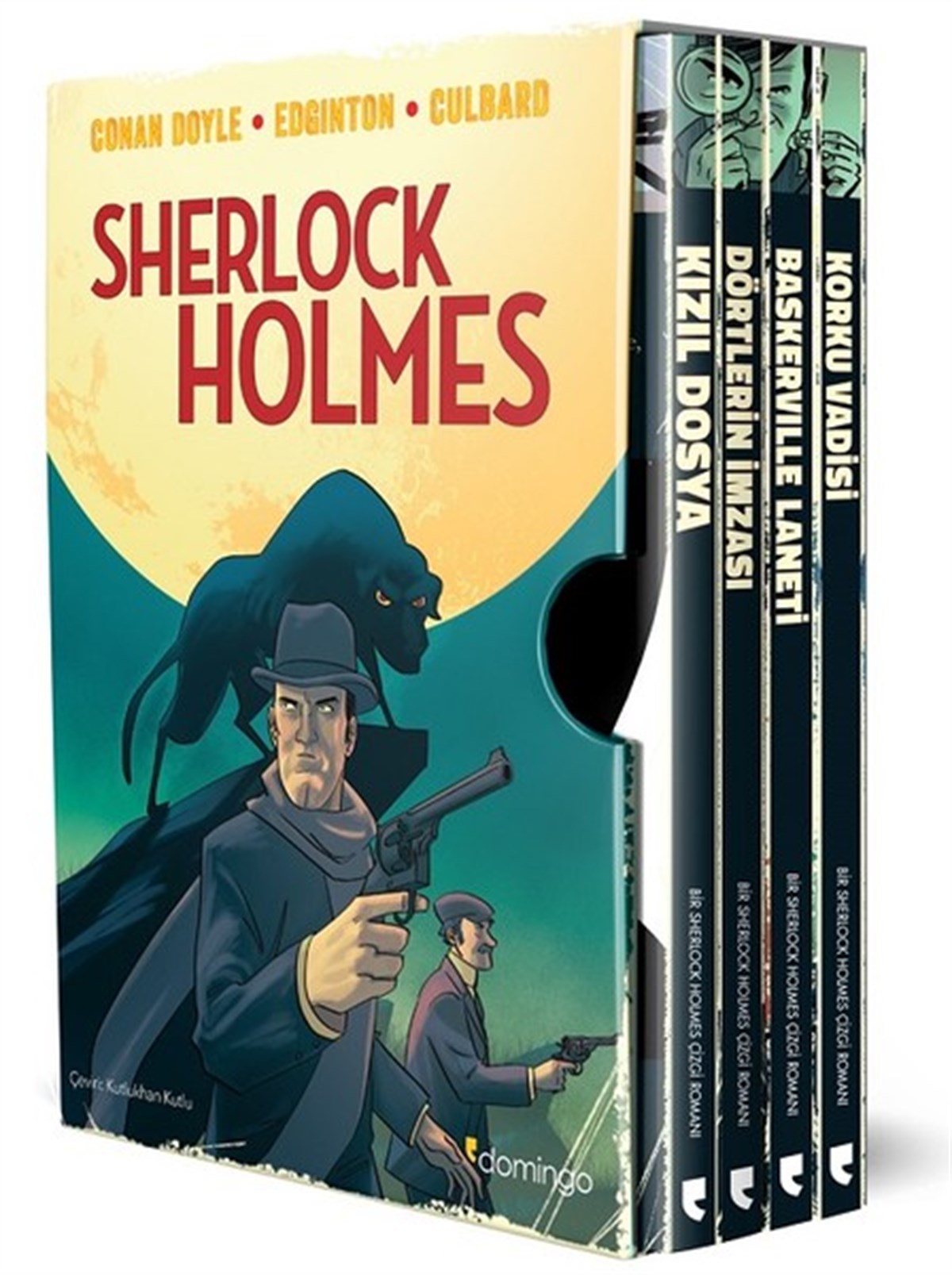 Ian EdgintonComicsSherlock Holmes Özel Kutulu Set-4 Kitap Takım