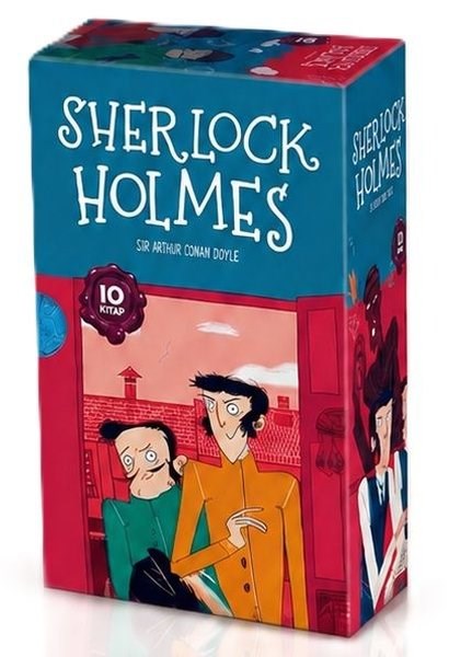 Arthur Conan DoyleÇocuk Gençlik RomanlarıSherlock Holmes Seti - 10 Kitap Takım - Kırmızı Kutulu