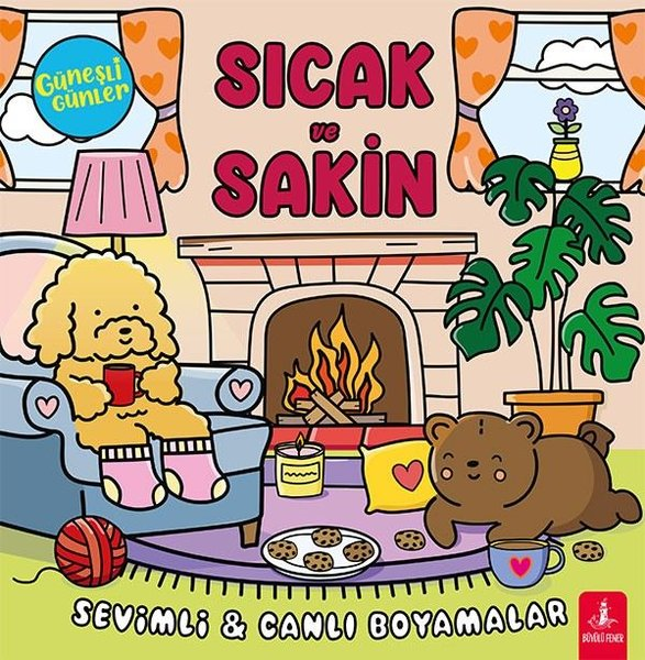KolektifEgitim Etkinlik KitaplariSıcak & Sakin - Güneşli Günler - Sevimli & Canlı Boyamalar