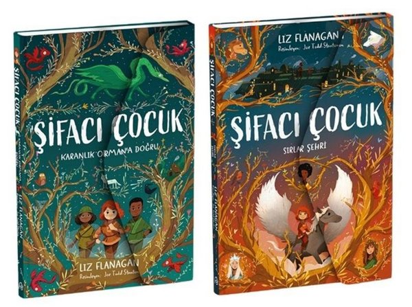 Liz FlanaganFantastik / Bilim KurguŞifacı Çocuk Seti - 2 Kitap Takım