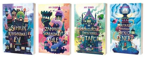 Amy SparkesÇocuk Gençlik RomanlarıSihrin Kıyısındaki Ev Serisi Seti - 4 Kitap Takım