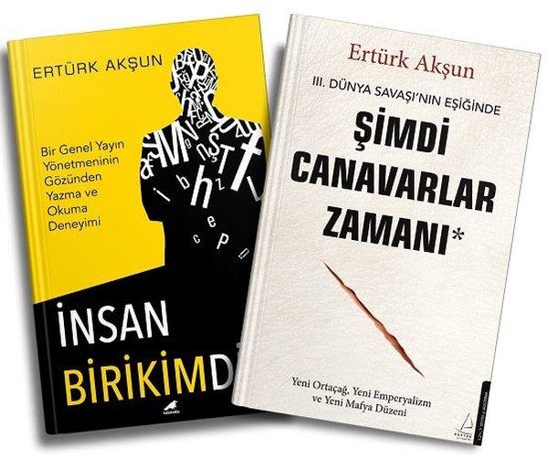 Ertürk AkşunGenel Politika & Siyaset Bilim & Siyaset Tarihi KitaplarıŞimdi Canavarlar Zamanı - Hediyeli (İnsan Birikimdir Kitabı Hediye)