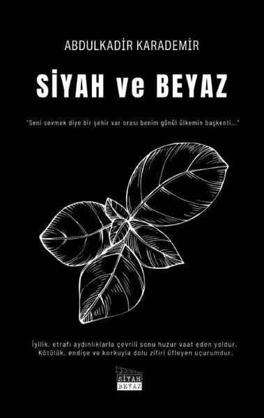 Abdulkadir KarademirTürkiye RomanSiyah ve Beyaz