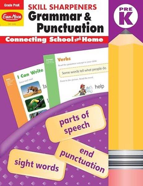 Evan MoorPreschoolSkill Sharpeners Grammar and Punctuation Grade Prek