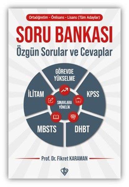 Fikret KaramanKPSS Soru Bankasi KitaplariSoru Bankası - Özgün Sorular ve Cevaplar