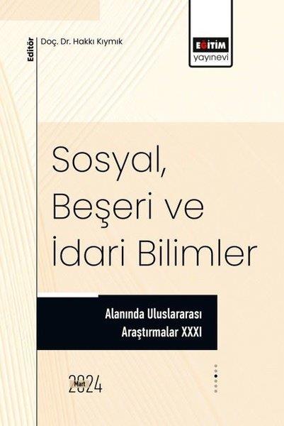 KolektifDigerSosyal,Beşeri ve İdari Bilimler Alanında Uluslararası Araştırmalar 21