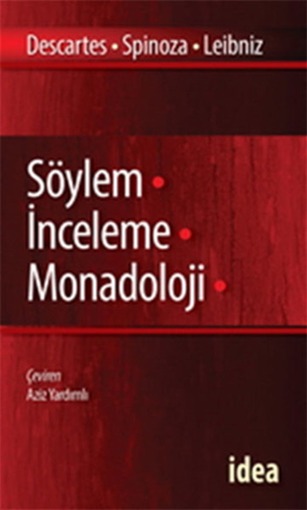 Benedictus de SpinozaFelsefe BilimiSöylem İnceleme Monadoloji