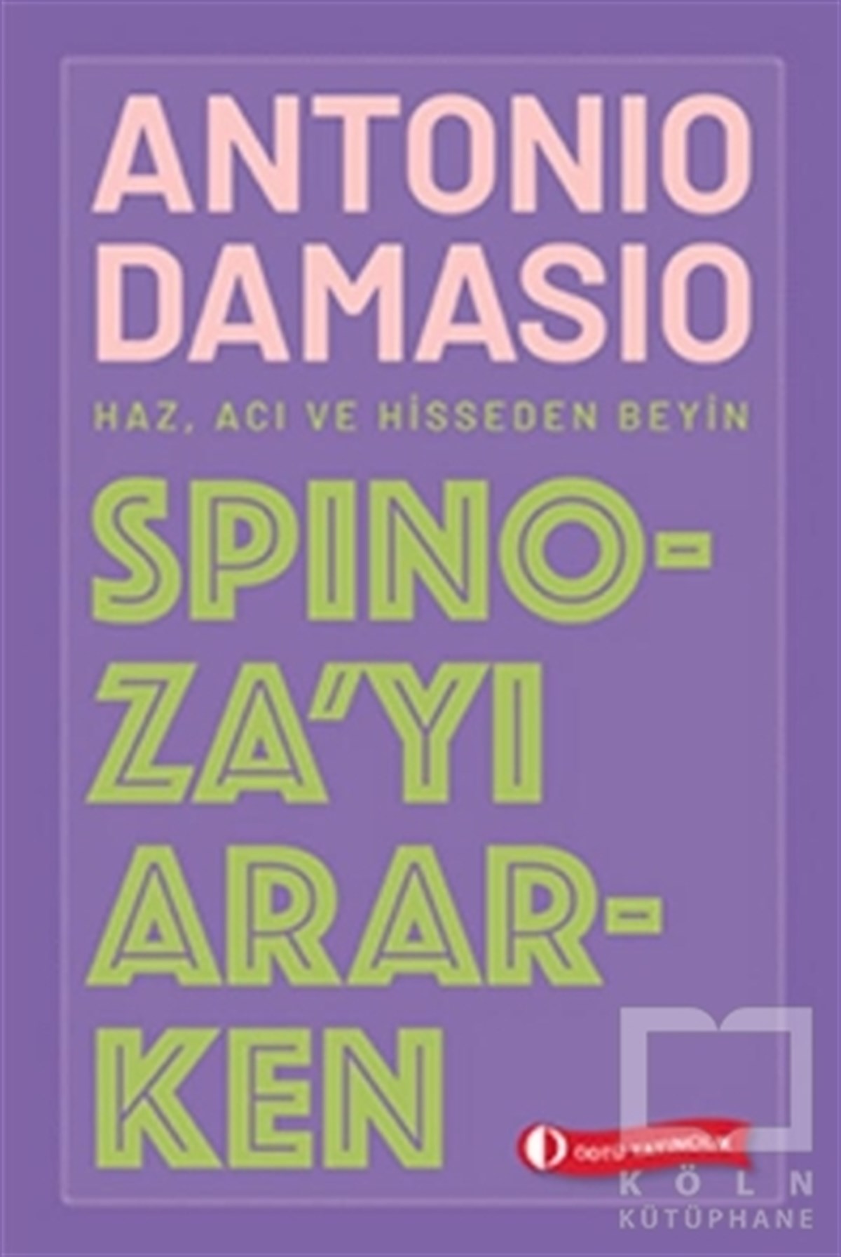 Antonio DamasioPopüler Bilim KitaplarıSpinoza’yı Ararken