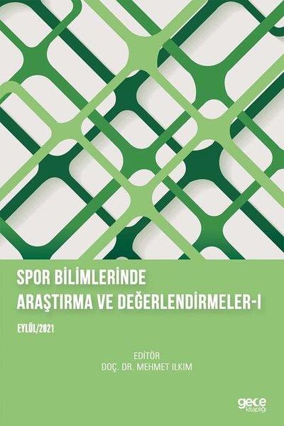 KolektifInceleme - KuramSpor Bilimlerinde Araştırma ve Değerlendirmeler 1 - Eylül 2021