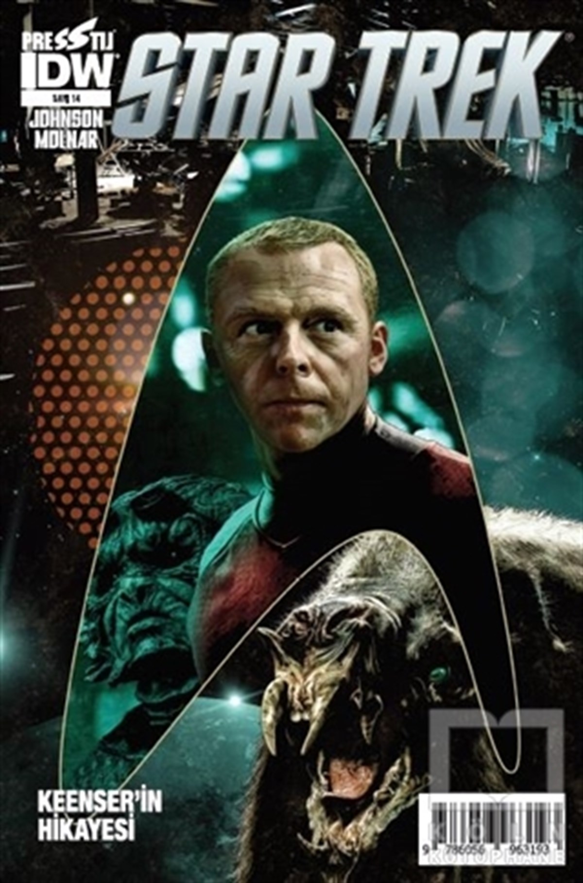 Mike JohnsonÇizgi Roman DergileriStar Trek Sayı 14 - Keenser'in Hikayesi