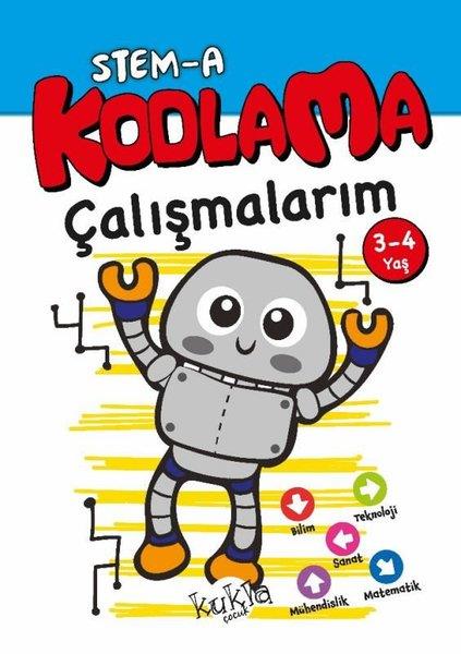 Buçe DayıEgitim Etkinlik KitaplariSTEM - A 3 - 4 Yaş Kodlama Çalışmalarım