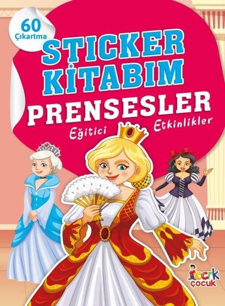 KolektifEgitim Etkinlik KitaplariSticker Kitabım - Prensesler - Eğitici Etkinlikler