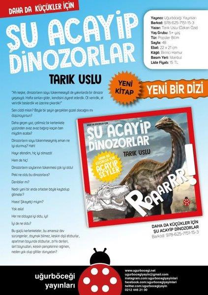 Tarık UsluEtkinlik KitaplarıŞu Acayip Dinozorlar - Daha da Küçükler İçin